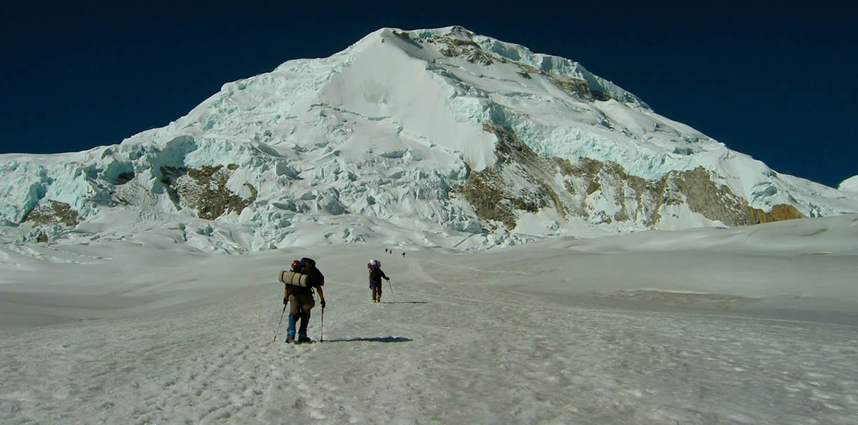 climbing-Huascaran Sur-sur 1